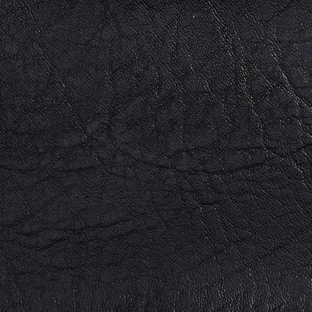 7750 Leather Grain,Plain & Solid Black Charlotte Fabrics Vinyl