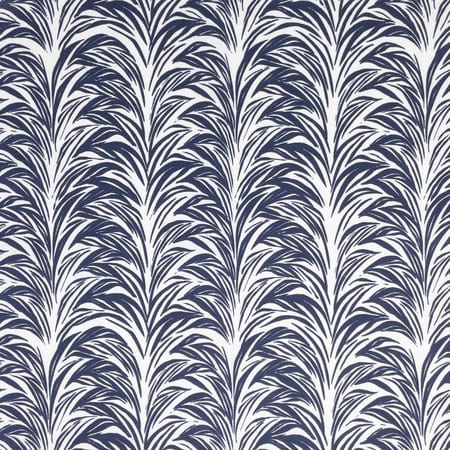 ZEBRA FERN 2 Navy Stout Fabric