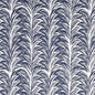 ZEBRA FERN 2 Navy Stout Fabric