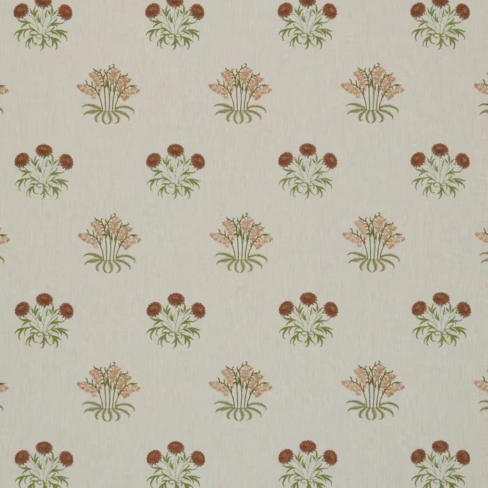 7862-1 WMAH 7862 LILYFLOWER EMBROIDERY 1 PEPPER PEPPER DRAPERY