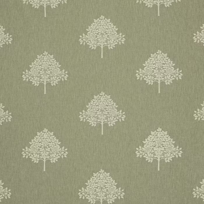 7875-3 WMAH 7875 MARIGOLD TREE EMBROIDERY 3 SAGE SAGE DRAPERY