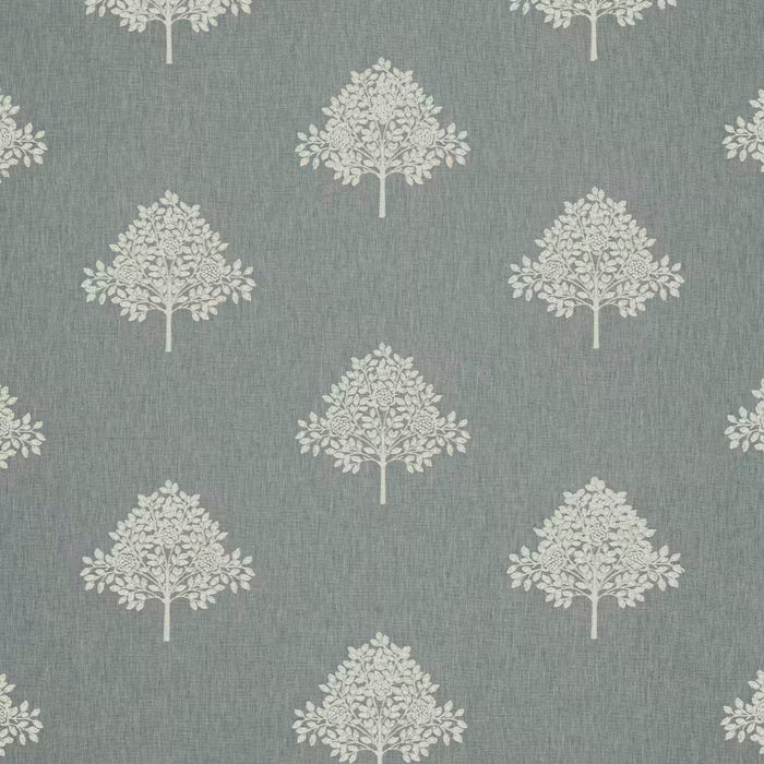 7875-4 WMAH 7875 MARIGOLD TREE EMBROIDERY 4 SLATE SLATE DRAPERY