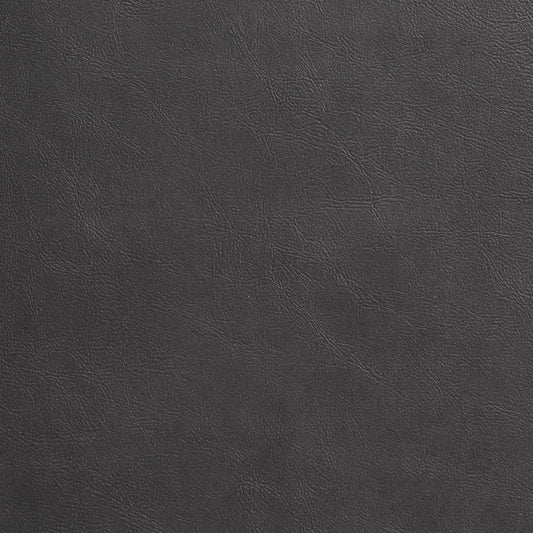 7926 Leather Grain,Plain & Solid Charcoal Grey & Silver Charlotte Fabrics Vinyl