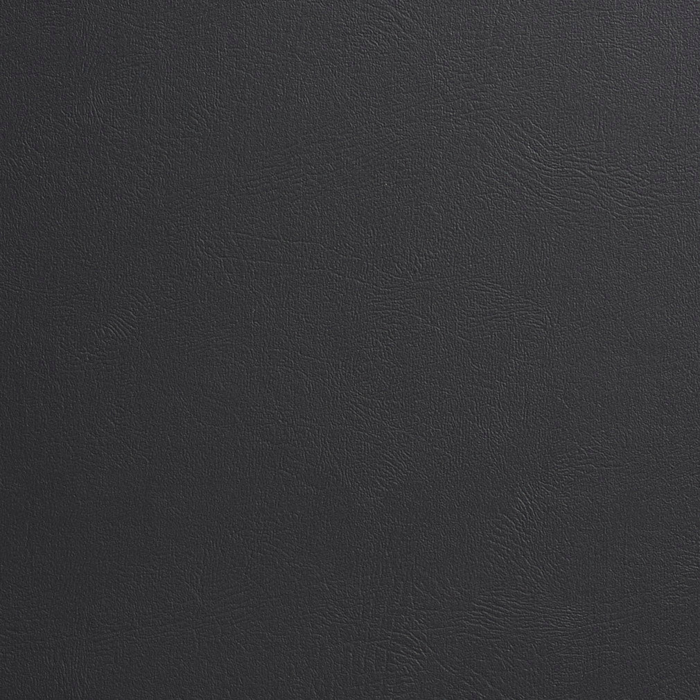 7930 Leather Grain,Plain & Solid Graphite Grey & Silver Charlotte Fabrics Vinyl