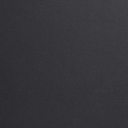 7930 Leather Grain,Plain & Solid Graphite Grey & Silver Charlotte Fabrics Vinyl
