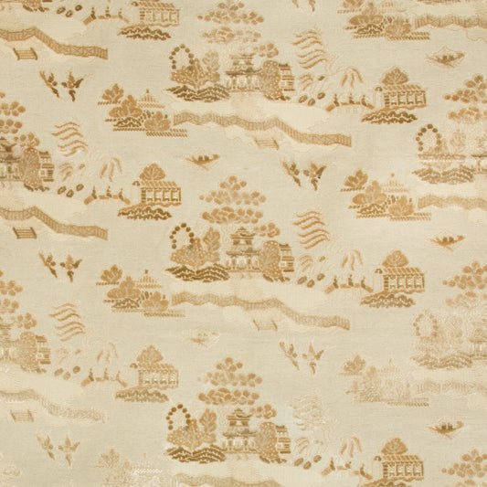 8017129-16 LA PAGODE VELVET SAND BRUNSCHWIG & FILS