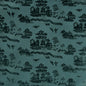 8017129-35 LA PAGODE VELVET TEAL BRUNSCHWIG & FILS