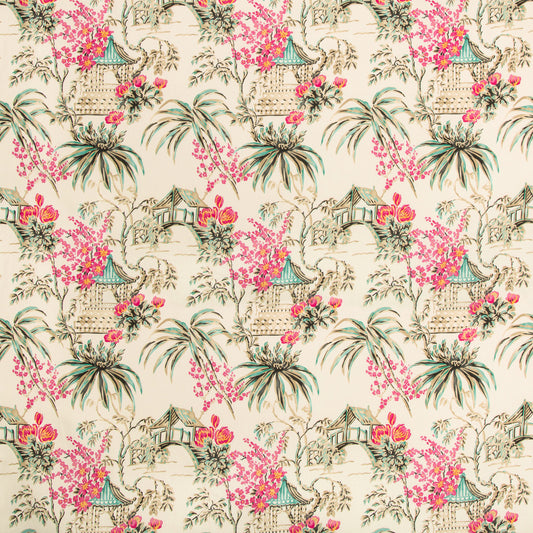 8019138-713 TONGLI PRINT PEONY BRUNSCHWIG & FILS