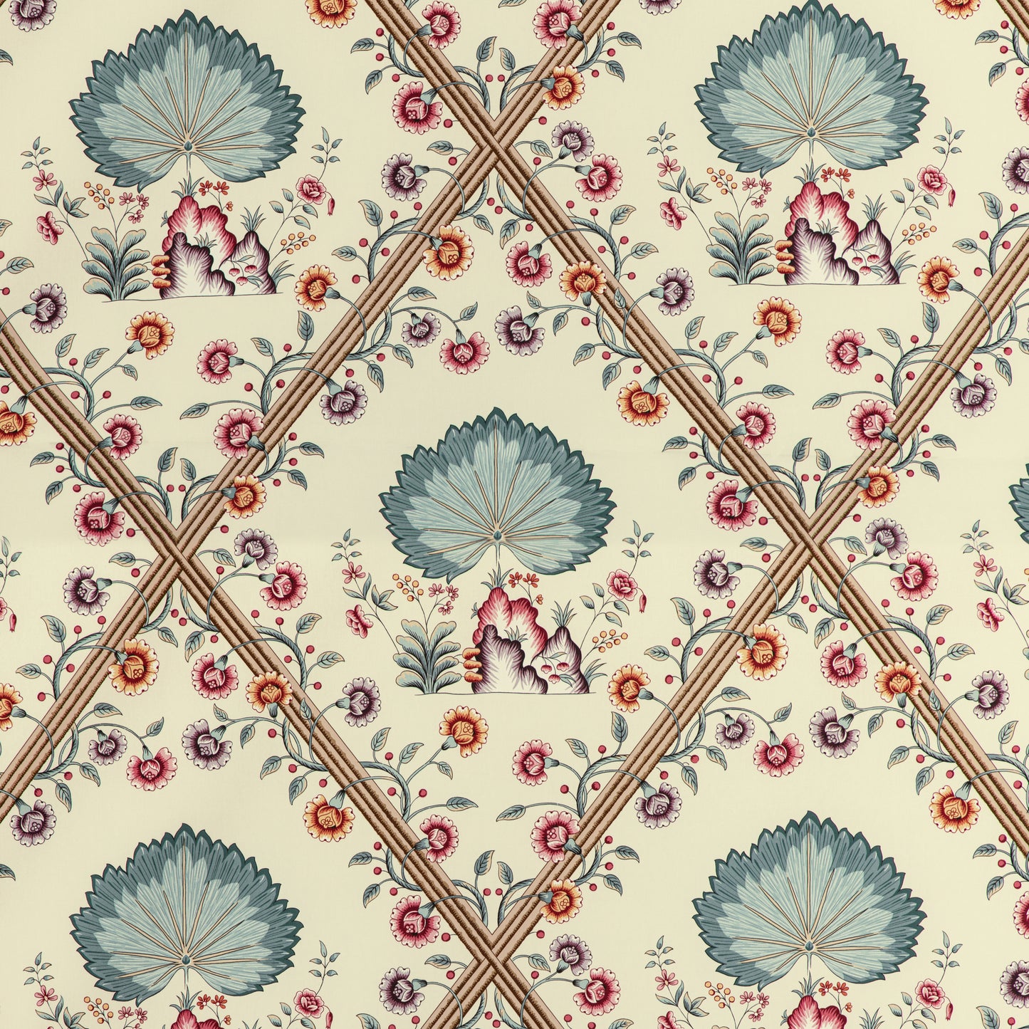 8020123-1310 LOIRE PRINT JEWEL BRUNSCHWIG & FILS