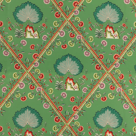 8020123-53 LOIRE PRINT EMERALD BRUNSCHWIG & FILS