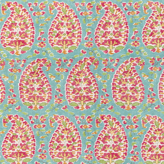 8020130-137 ROUGIER PRINT AQUA BRUNSCHWIG & FILS