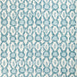 8022103-1313 GALON PRINT AQUA BRUNSCHWIG & FILS