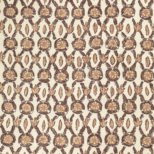 8022103-616 GALON PRINT MOCHA BRUNSCHWIG & FILS
