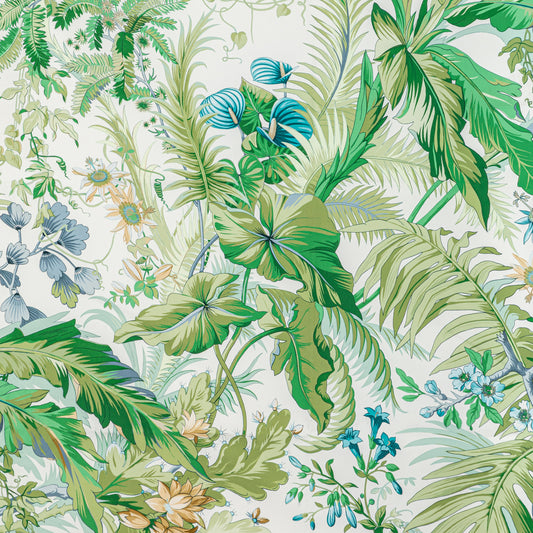 8022136-153 MAJORELLE PRINT MIST BRUNSCHWIG & FILS