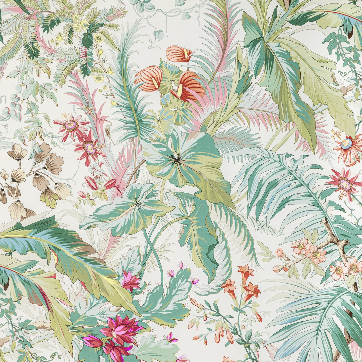 8022136-517 MAJORELLE PRINT LILAC BRUNSCHWIG & FILS
