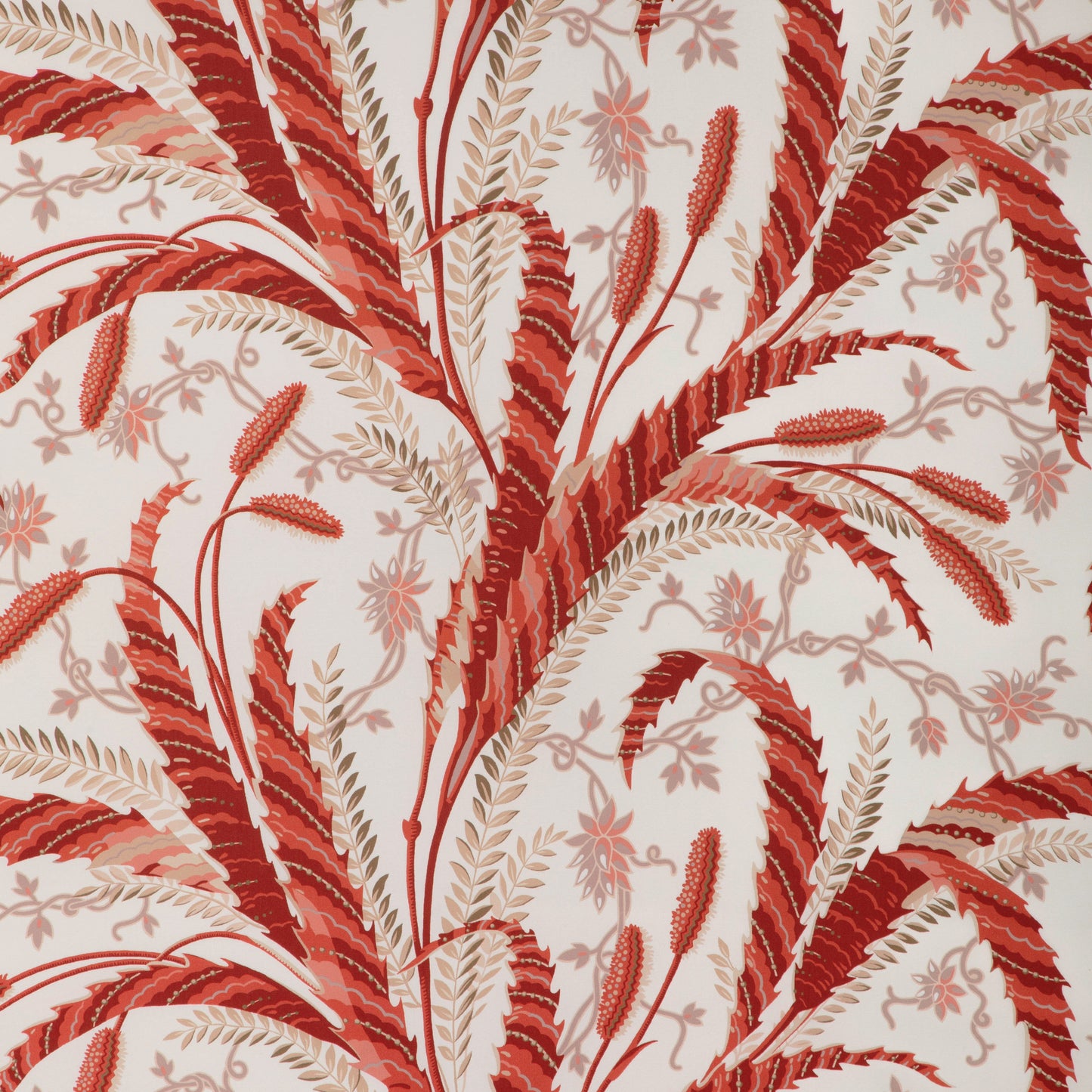 8023101-19 VERNAY PRINT RED BRUNSCHWIG & FILS