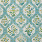 8023102-313 VENTOUX PRINT AQUA BRUNSCHWIG & FILS