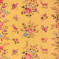 8023103-940 AUREL PRINT GOLD/RED BRUNSCHWIG & FILS
