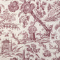 8023104-10 MARCEL PRINT AUBERGINE BRUNSCHWIG & FILS