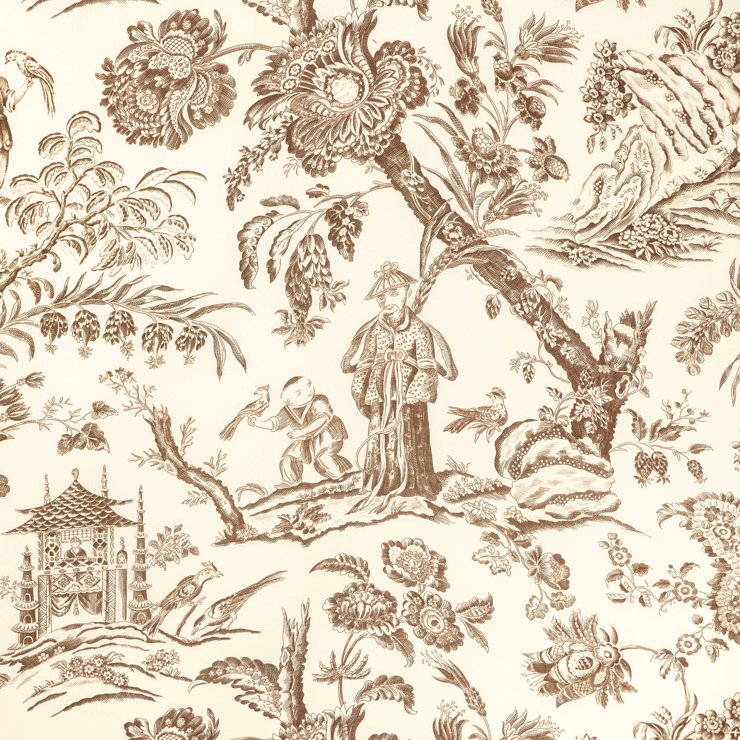 8023104-6 MARCEL PRINT BROWN BRUNSCHWIG & FILS