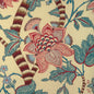 8023105-1635 CADENET PRINT BEIGE/TEAL BRUNSCHWIG & FILS