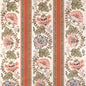 8023106-312 LAURIS PRINT APRICOT/SAGE BRUNSCHWIG & FILS