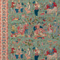 8024100-319 SHALIMAR PRINT JADE/ROSE BRUNSCHWIG & FILS
