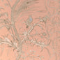 8024101-1216 BIRD AND THISTLE II PEACH BRUNSCHWIG & FILS
