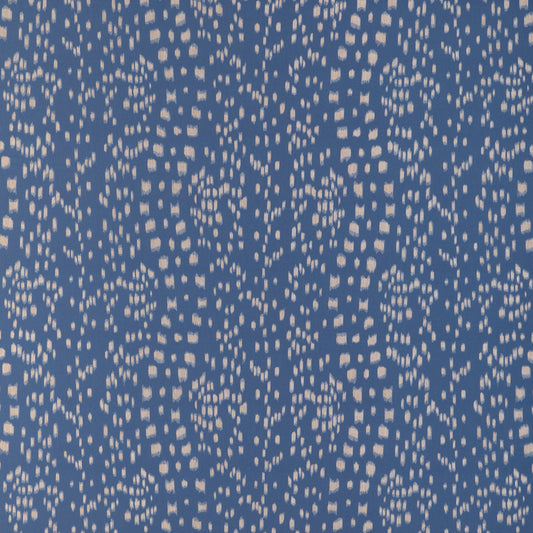 8024103-5 LES TOUCHES REVERSE BLUE BRUNSCHWIG & FILS