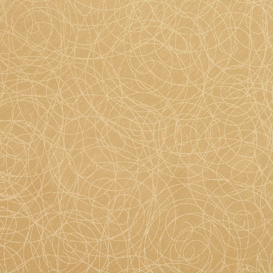 8034 Abstract & Geometric Flax Gold & Yellow Charlotte Fabrics Vinyl