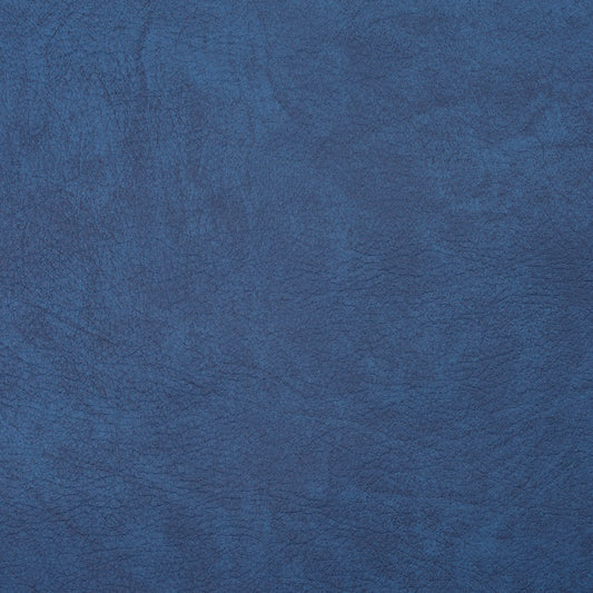 8097 Leather Grain,Plain & Solid Denim Blue Charlotte Fabrics Vinyl