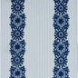 81541 JOELLE STRIPE Blue Schumacher Fabric