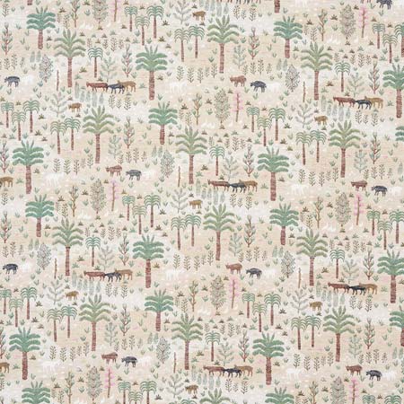 81962 LAS COLINAS SCENIC TAPESTRY Natural Schumacher Fabric