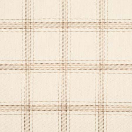 82340 BLACKBURN MERINO PLAID Ivory Schumacher Fabric