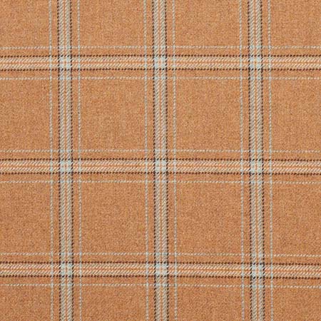 82341 BLACKBURN MERINO PLAID Camel Schumacher Fabric