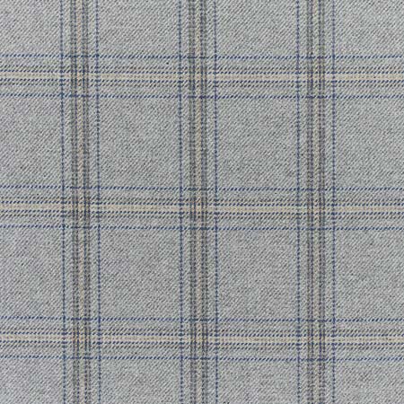 82342 BLACKBURN MERINO PLAID Grey Schumacher Fabric