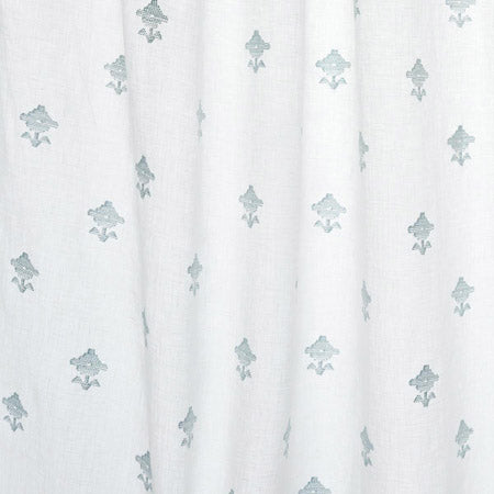 82551 RUBIA SHEER Sky Schumacher Fabric