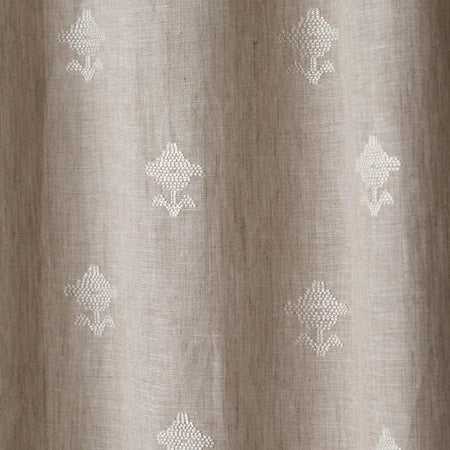 82552 RUBIA SHEER Natural Schumacher Fabric