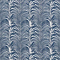 82781 ZEBRA PALM INDOOR OUTDOOR Navy Schumacher Fabric