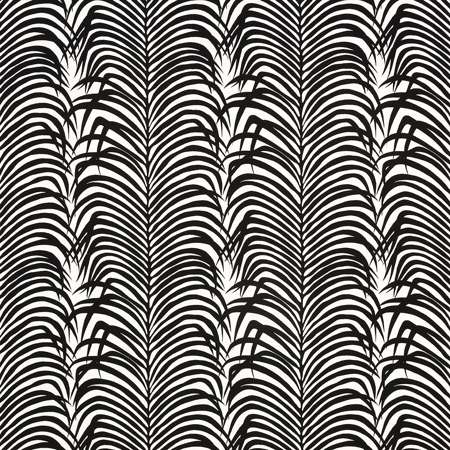 82782 ZEBRA PALM INDOOR OUTDOOR Black Schumacher Fabric