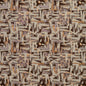 8516 Abstract & Geometric Gold/Abstract Brown Charlotte Fabrics