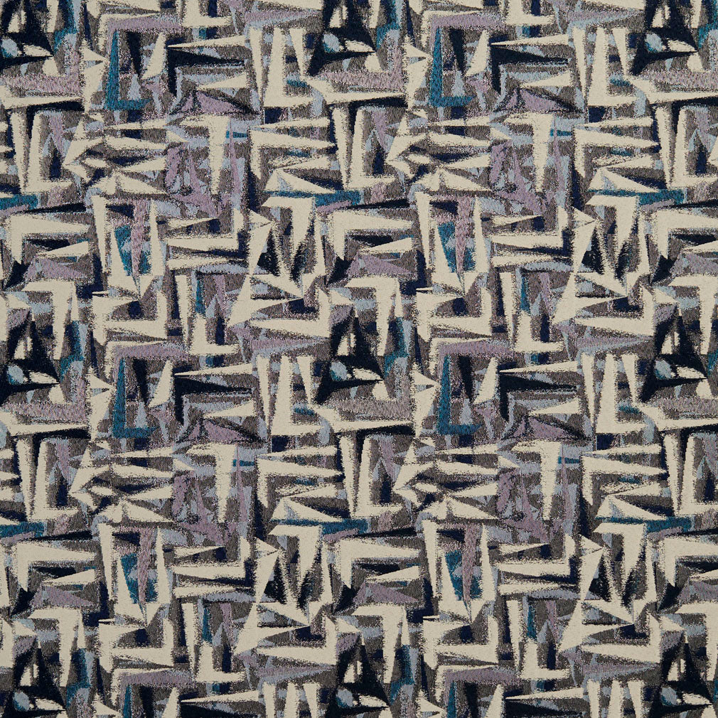 8520 Abstract & Geometric Sapphire/Abstract Blue Charlotte Fabrics