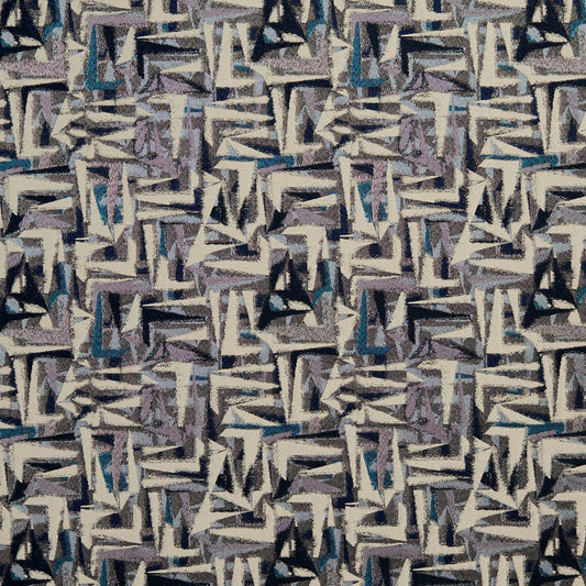 8520 Abstract & Geometric Sapphire/Abstract Blue Charlotte Fabrics