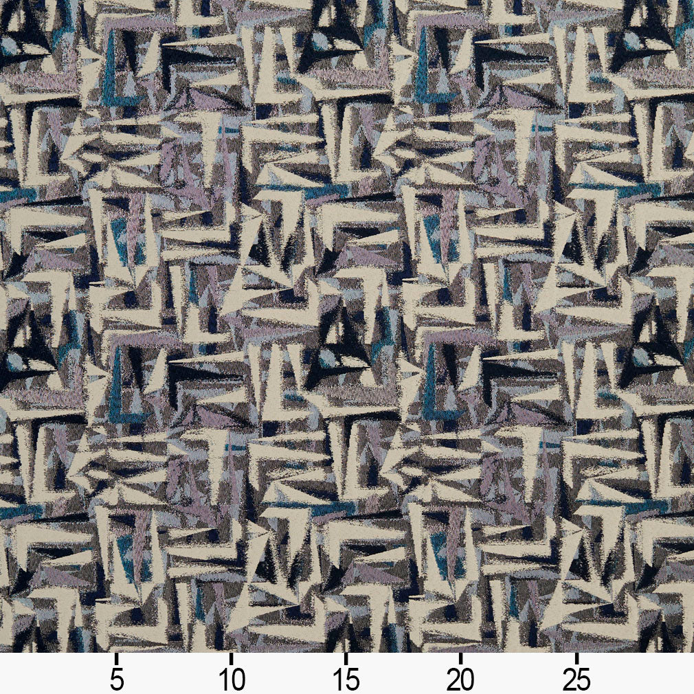 8520 Abstract & Geometric Sapphire/Abstract Blue Charlotte Fabrics