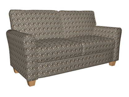 8523 Abstract & Geometric Curry Brown Charlotte Fabrics