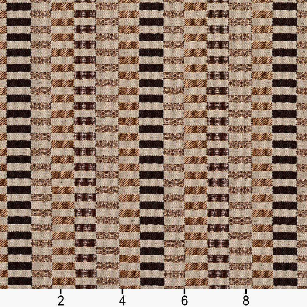 8526 Abstract & Geometric,Small Scale Gold/Shift Brown,Gold & Yellow Charlotte Fabrics