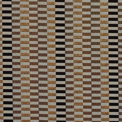 8528 Abstract & Geometric,Small Scale Curry/Shift Black,Gold & Yellow Charlotte Fabrics