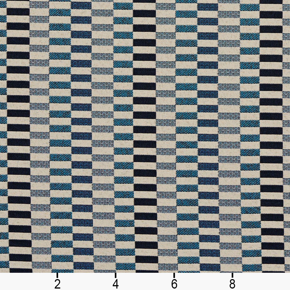 8530 Abstract & Geometric,Small Scale Sapphire/Shift Blue Charlotte Fabrics