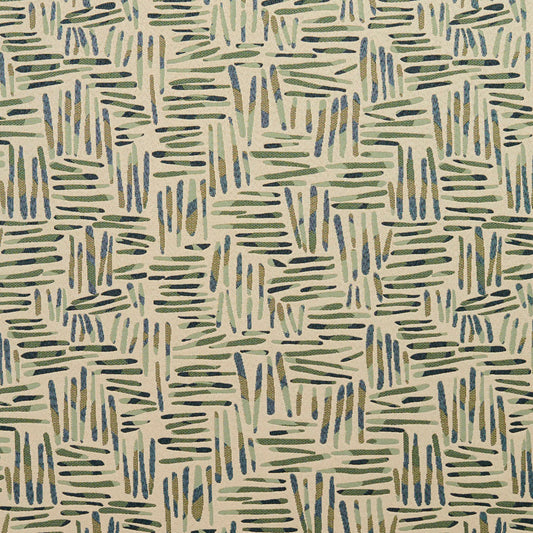 8532 Abstract & Geometric Meadow/Tally Aqua & Teal Charlotte Fabrics
