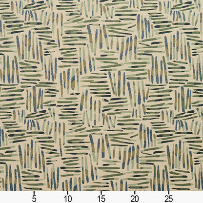 8532 Abstract & Geometric Meadow/Tally Aqua & Teal Charlotte Fabrics